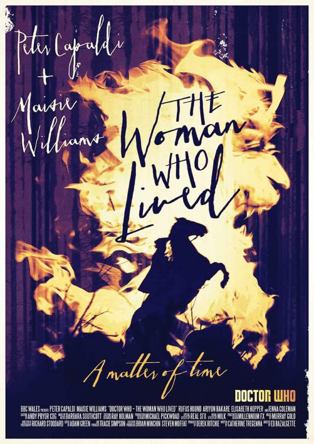 The Woman Who Lived - poster Radio Times
