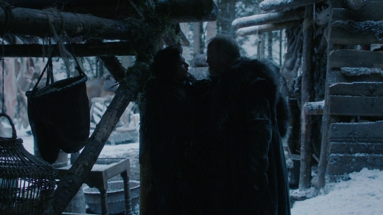 Jon Snow et Jeor Mormont