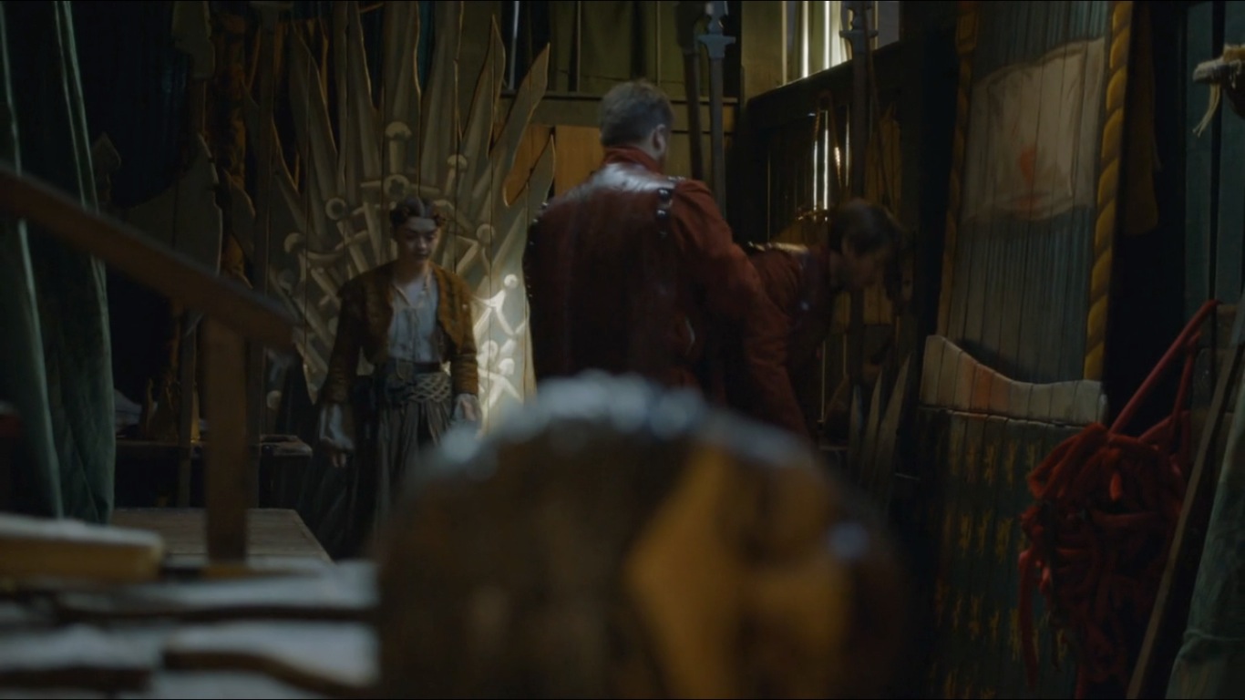 Arya sur le trône