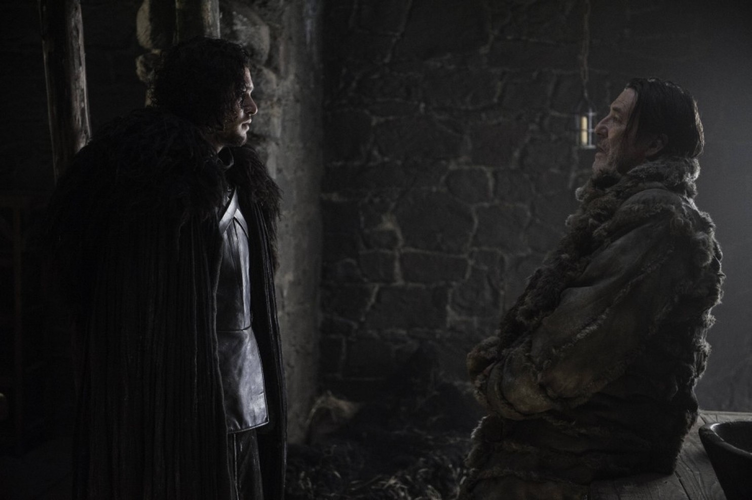 Jon Snow and Mance ryder