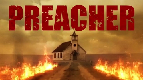Eglise en feu