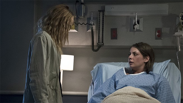 Sara à l'hôpital pour tuer Thea