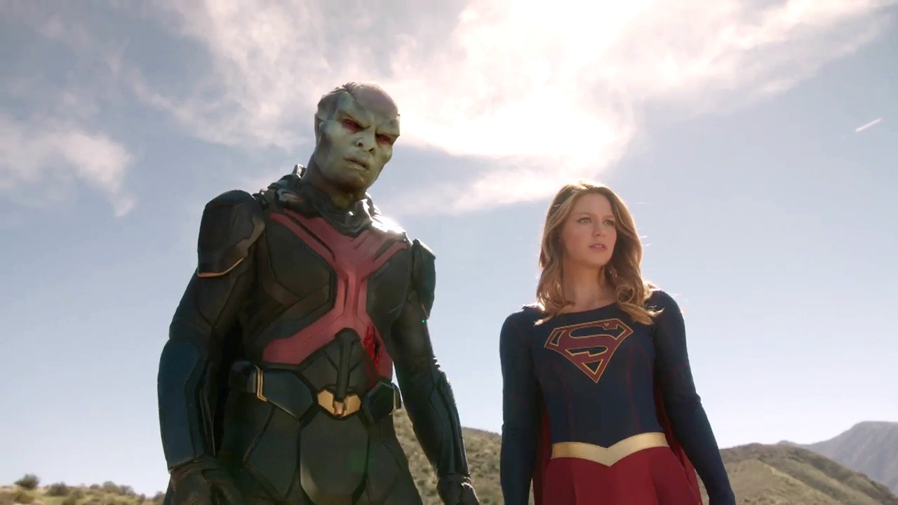 Supergirl et Martian Manhunter