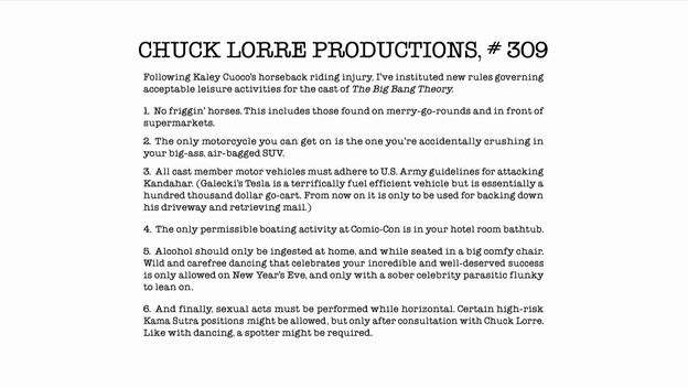 the big bang theory s04e07 chuck lorre