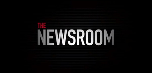 the newsroom affiche