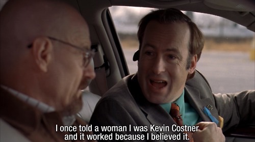 Saul est Kevin Costner