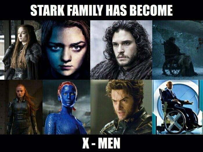 La famille Stark est devenue les X-Men