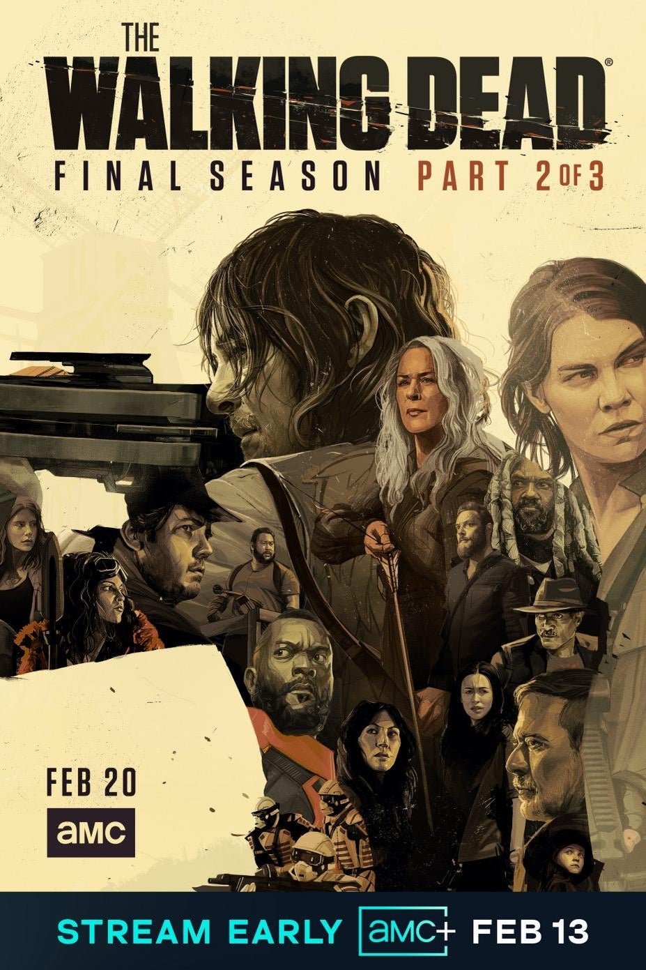 Poster The Walking Dead saison 11 partie 2