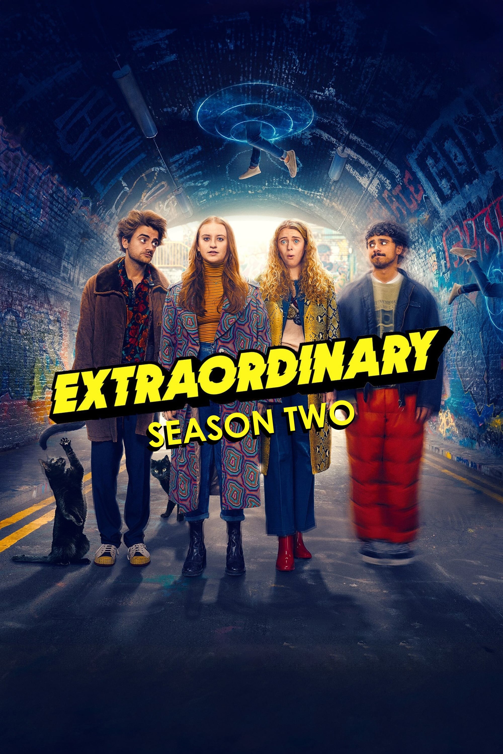 Affiche de la saison 2 d'Extraordinary