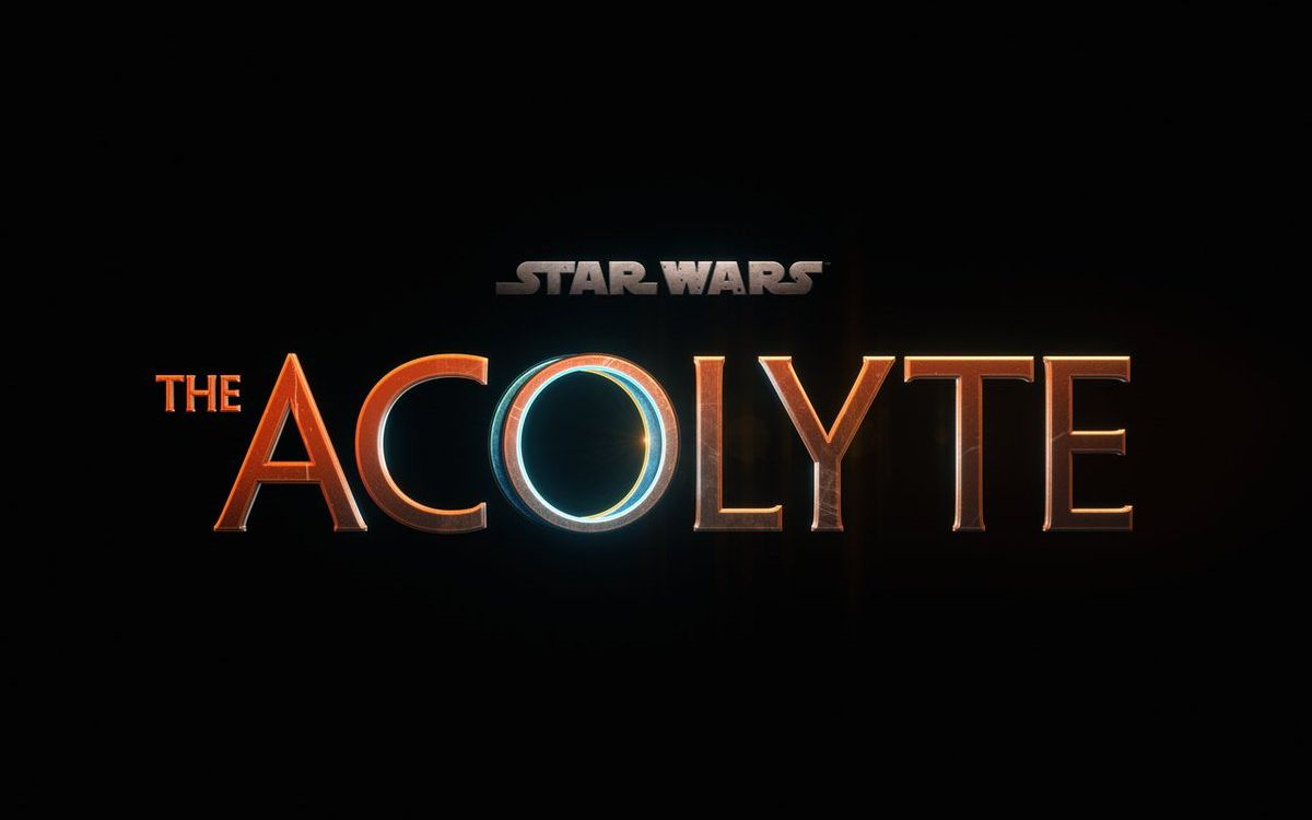 Affiche avec le logo de The Acolyte