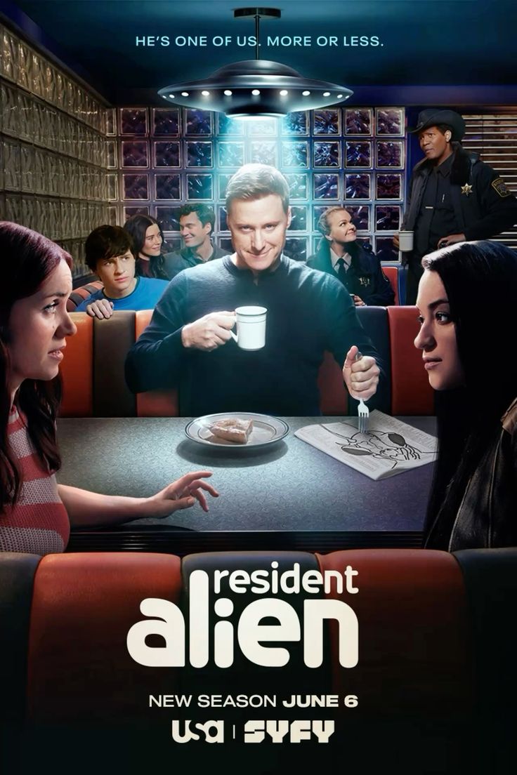 poster resident alien saison 4