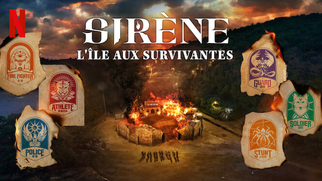 Affiche de Sirène l'île aux survivantes