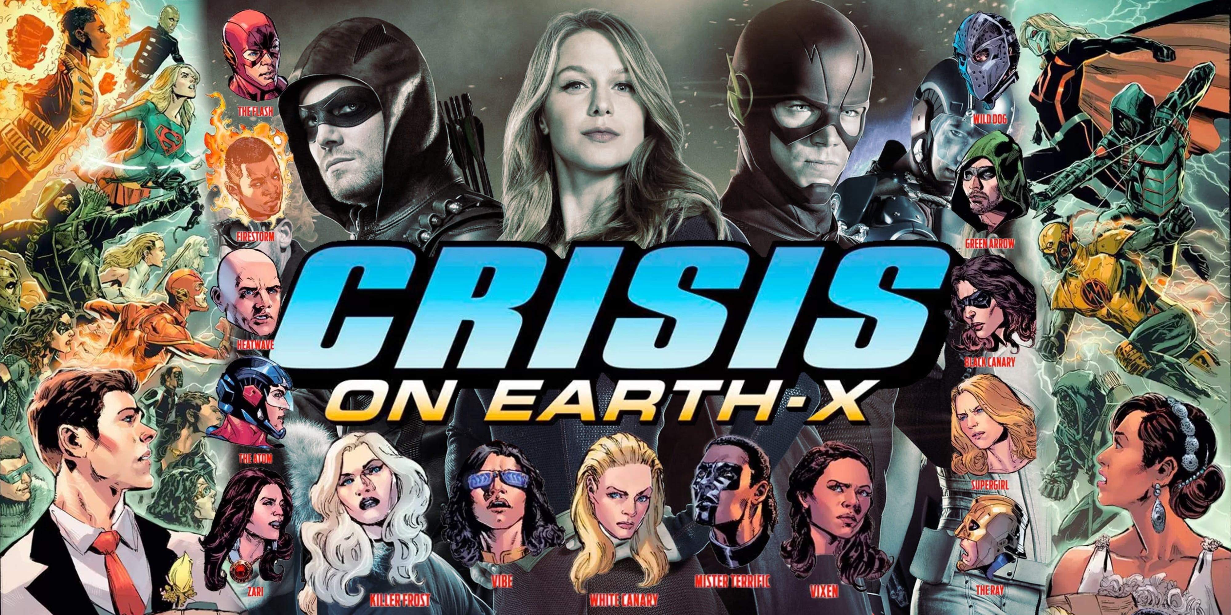 Poster promotionnel de Crisis on Earth-X