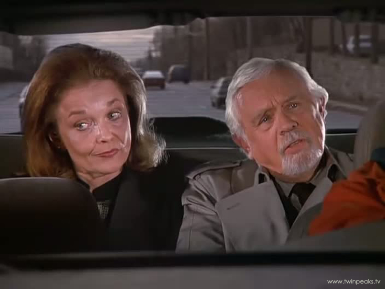 Warren Frost et Grace dans Seinfeld